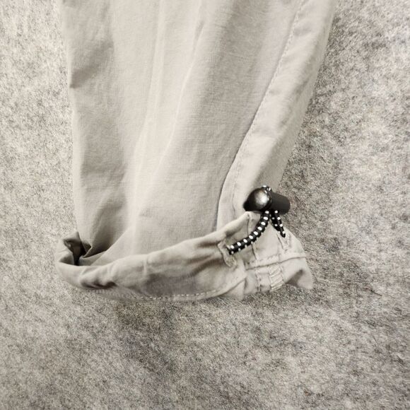 Pacsun Cargo Pants Women Large Gray Gorpcore Hiking Utility High Rise Zip Pocket - Picture 11 of 15